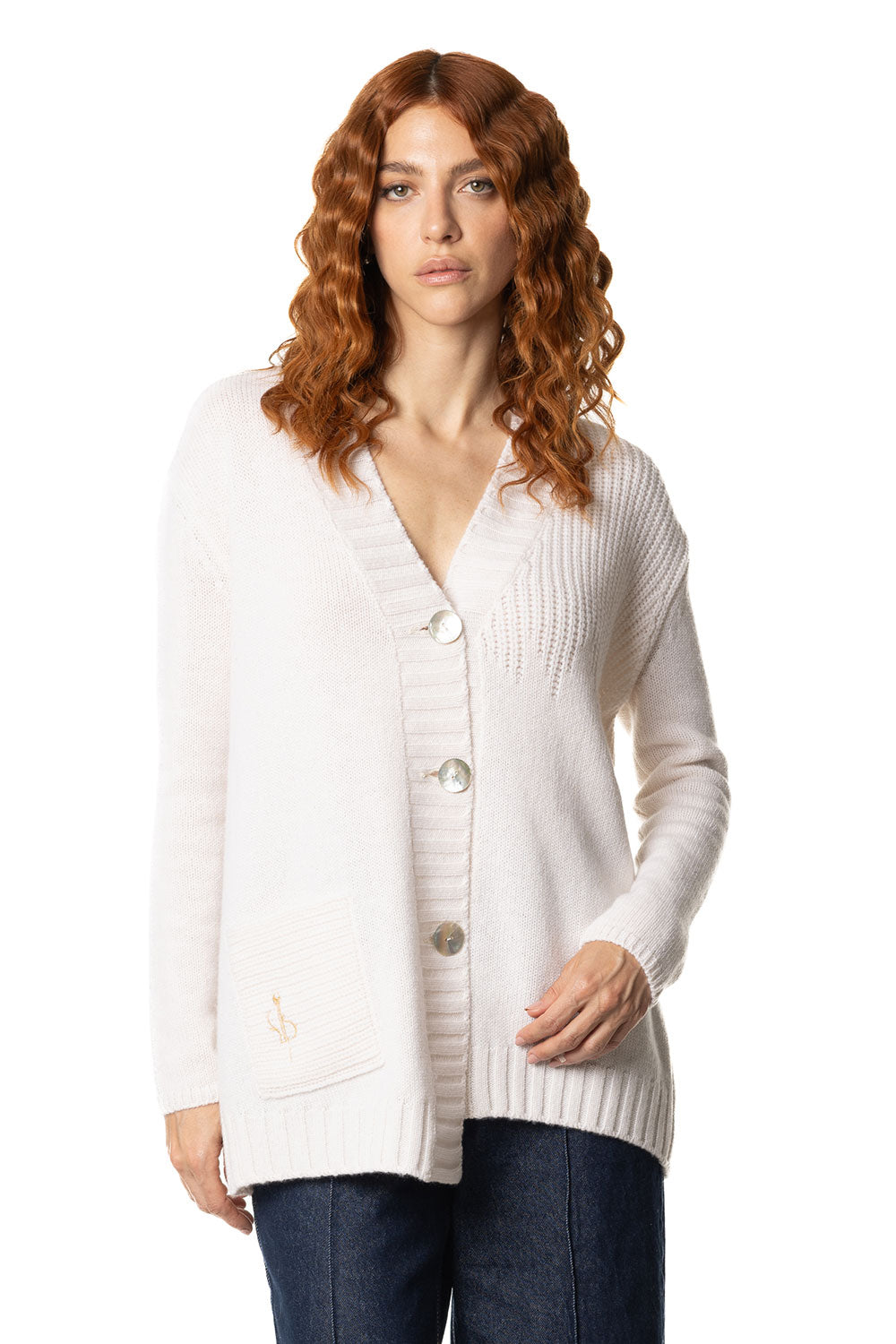 Cardigan in cashmere da donna lily